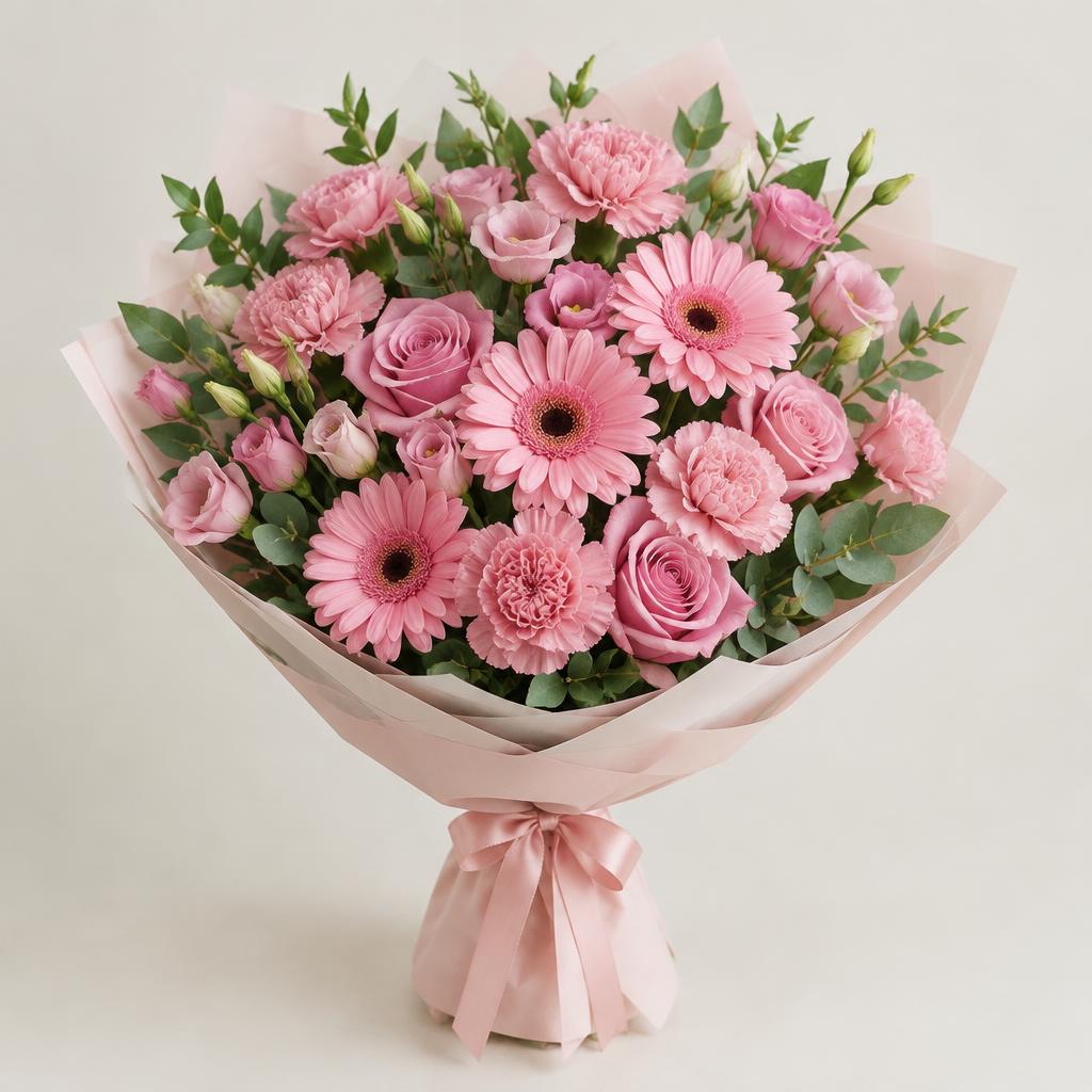 Buchet Pink